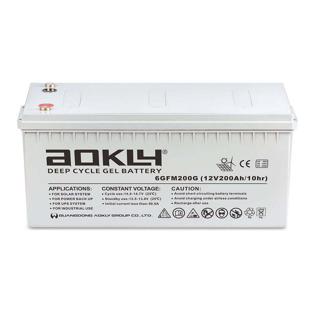 200ah 12v gel deep cycle battery