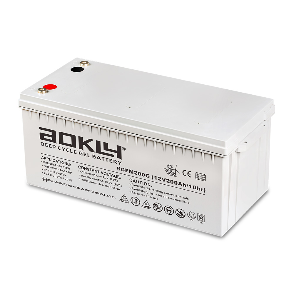 200Ah 12V Gel Deep Cycle Battery